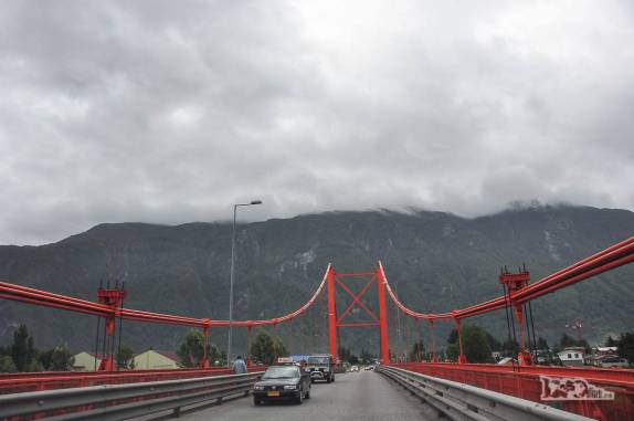 Uma grande obra de engenharia liga Puerto Aysen, o principal porto nessa região do sul do Chile, com as cidades da Carretera Austral